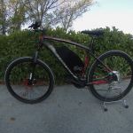 E-BIKE Eva FXC-2 250WP 250watt 36volt Con motore posteriore BPM  